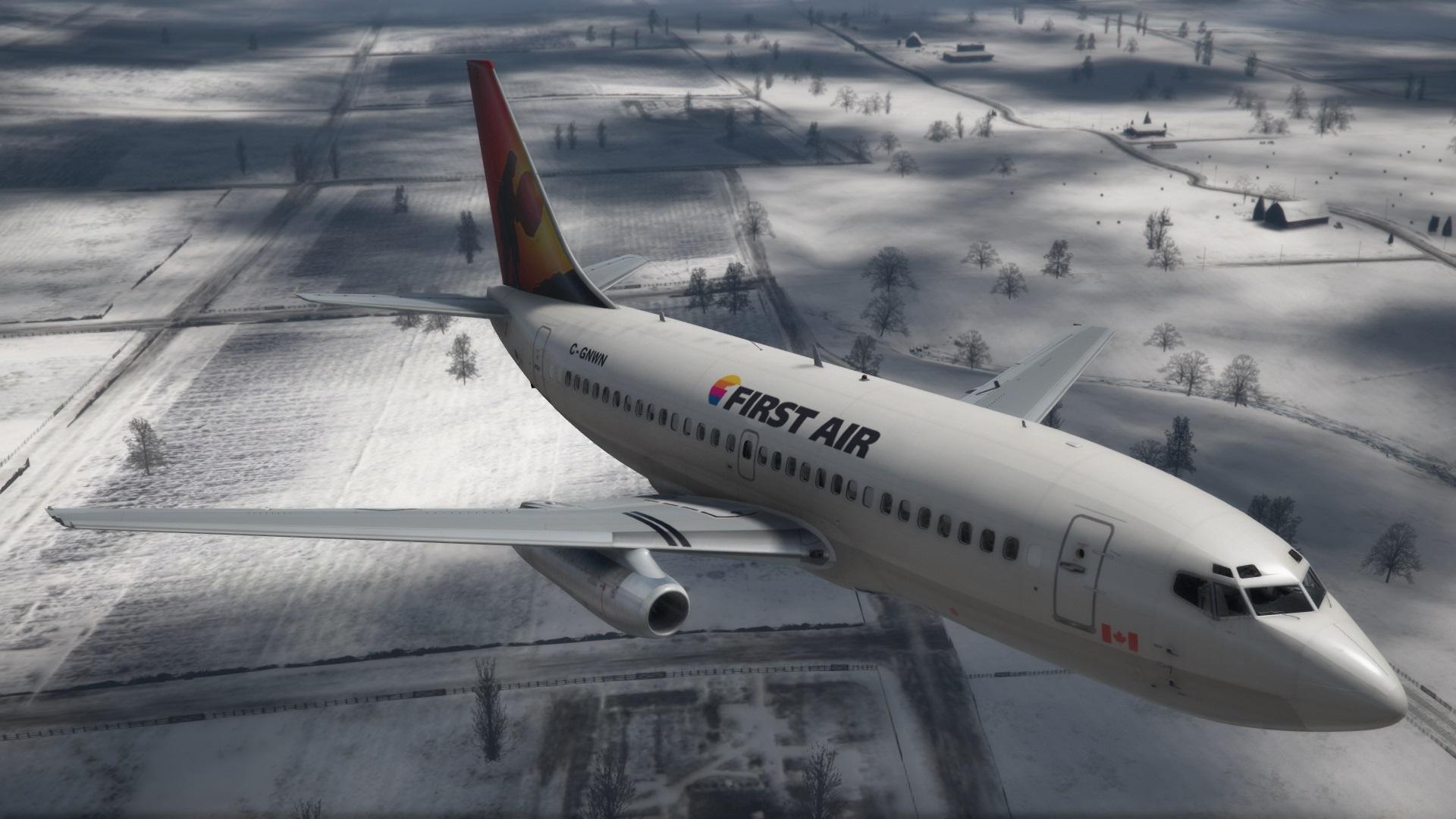 Boeing 737-200 First Air Livery - GTA5-Mods.com